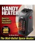 Малка мини Печка духалка за контакт Handy Heater на 400W, снимка 1 - Отоплителни печки - 43322668