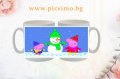 Детска керамична чаша с любим анимационен герой "Пепа Пиг", Пес Патрул, Пламъчко и Машините, Масленк, снимка 5
