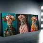 Комплект от 3 Рамкирани Картини върху платно,40х60 см.,Рамкирани са в Галерия, снимка 2