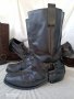 мото тиин боти, УНИСЕКС БОТУШИ черни, 42 - 43, BIKER BOOTS, рокер боти, чопър, хард, снимка 15