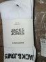 Jack & Jones, Дълги чорапи с памук - 5 чифта, бял, One Size, снимка 2