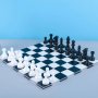 3D 6 бр шах мат ШАХМАТ шахматни форми фигурки силиконов молд форма фондан шоколад гипс смола, снимка 3