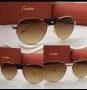 Cartier 2020 3в1 висок клас унисекс мъжки слънчеви очила с поляризация