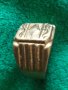ПОЗЛАТЕН Пръстен стар бронзов МАЙСТОРСКА РЪЧНА РЕТРО ИЗРАБОТКА 21875, снимка 6