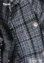 Ново Елегантно Дамско Карирано Палто М, снимка 3
