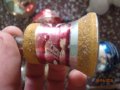 Уникални ретро СТЪКЛЕНИ коледни играчки за елха., снимка 15