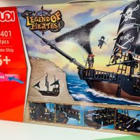 Лего конструктор GUDI Legends of pirates 621части, снимка 2 - Конструктори - 43239682