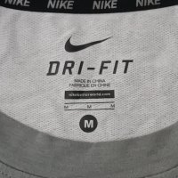 Nike DRI-FIT Fleece Sweatshirt оригинално горнище M Найк спорт горница, снимка 3 - Спортни дрехи, екипи - 44046850