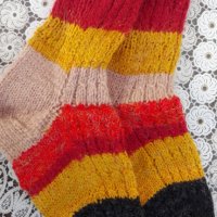 Ръчно изработени чорапи и терлици от вълна и памук, снимка 12 - Други - 27062742