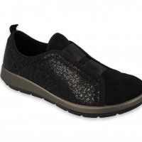 Дамски ортопедични обувки с ластици DR ORTO CASUAL, черни, снимка 1 - Маратонки - 34638017