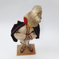 Стара дървена, етно, битова кукла, овчарче(9.1), снимка 8 - Антикварни и старинни предмети - 43680925
