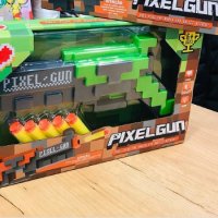 Майнкрафт Пистолет Pixel Gun с меки куршуми, снимка 3 - Други - 43299582