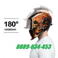 Немски Автоматичен Соларен Шлем Заварачна маска за заваряване КРАФТ, снимка 3 - Други инструменти - 32612859