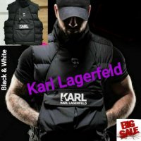 Karl Lagerfeld Nike мъжки елек зимена  дебела ветроустойчива пухенкав яке ново, снимка 1 - Якета - 37641152