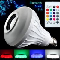 Лампа тонколона RGB Bluetooth дистанционно , снимка 5 - Тонколони - 26862789