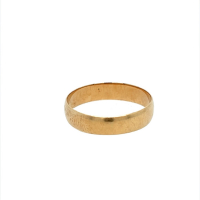 Златен пръстен брачна халка 2,00гр. размер:55 14кр. проба:585 модел:23011-1, снимка 1 - Пръстени - 44855805