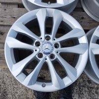  17" джанти 5х112 Мерцедес Ц класа Mercedes C-Klasse W205 Оригинал , снимка 4 - Гуми и джанти - 32576476