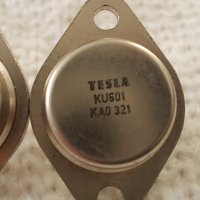 Транзистор KU601 TESLA, снимка 2 - Друга електроника - 38542633