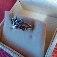 Красиво старинно пръстенче, снимка 2 - Антикварни и старинни предмети - 28205845