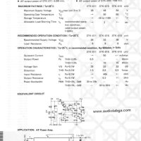 Продавам хибридни интегрални схеми, крайни стъпала STK, снимка 2 - Ресийвъри, усилватели, смесителни пултове - 30969382