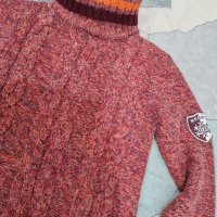 Цветен пуловер , снимка 2 - Блузи с дълъг ръкав и пуловери - 32551301