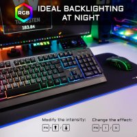 THE G-LAB Combo TUNGSTEN - Комплект безжична геймърска клавиатура и мишка с подсветка -SPANIS QWERTY, снимка 5 - Клавиатури и мишки - 43958076