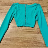 Дамска къса блуза/ топ Bebe, снимка 3 - Блузи с дълъг ръкав и пуловери - 38979338