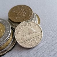 Монета - Канада - 5 цента | 1989г., снимка 1 - Нумизматика и бонистика - 37700921