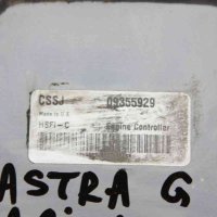 Компютър двигател за Opel Astra G 1.6i 101 к.с. (1998-2005) 09355929, снимка 2 - Части - 44029924