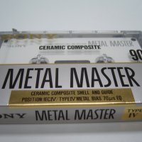 Аудиокасета SONY METAL MASTER 90 TYPE IV, снимка 1 - Аудио касети - 37773769
