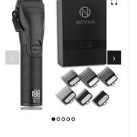 Профисионална машинка за подстригване Novah Pro Clippers | Матово черно

, снимка 5 - Машинки за подстригване - 44019703