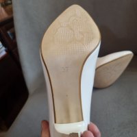 Дамски обувки на ток 37 номер, снимка 2 - Дамски елегантни обувки - 39961232