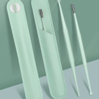 Комплект инструменти за почистване на уши меки силиконови за премахване на ушна кал, снимка 1 - Други - 35457666