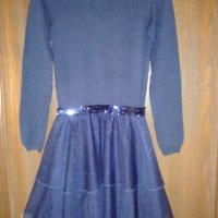 Name it синя рокля, снимка 1 - Детски рокли и поли - 43098984