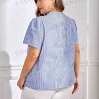 Дамска блуза с къс ръкав, снимка 2 - Тениски - 44926722