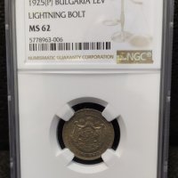 ТОП Монета 1 лев 1925 NGC , снимка 3 - Нумизматика и бонистика - 33298897