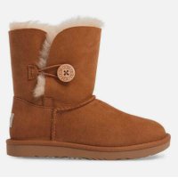 оригинални боти/ ботуши UGG Bailey Button II (Big Kids) номер 33-34-4-35, снимка 1 - Бебешки боти и ботуши - 43645578