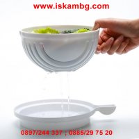 Комплект купа за рязане на салата Salad Cutter Bowl, снимка 4 - Други - 26980090
