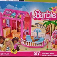 Къща за кукли Барби вила Villa Series Beach House, 46 части, снимка 1 - Кукли - 42972654