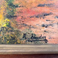 Маслена картина "Лебедово Езеро" №1128, снимка 6 - Картини - 34734427