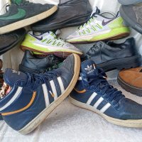 мъжки маратонки кецове  adidas® MID Leather shoes original, естествена кожа, 42 - 43,GOGOMOTO.BAZAR., снимка 9 - Маратонки - 43898777
