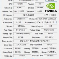 Видео карта NVidia GeForce Palit GT220 Sonic HDMI 512MB GDDR3 128bit PCI-E, снимка 9 - Видеокарти - 38264086