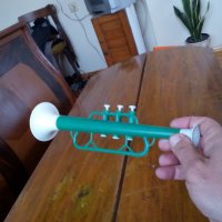 Стар тромпет,играчка, снимка 7 - Други ценни предмети - 28455397