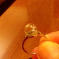 Дамски пръстен с цветен камък, снимка 4 - Пръстени - 27070571