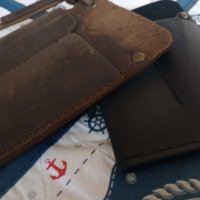 Ново кожено органайзерче за джоб/чанта, снимка 3 - Оборудване и аксесоари за оръжия - 40374436