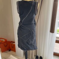Дизайнерска рокля с ципове по модел на A.Wang, снимка 9 - Рокли - 40367553