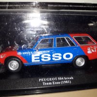 Peugeot 504 Break.  Team Esso 1981., снимка 1 - Колекции - 35117016