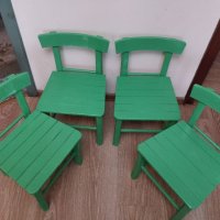 Цветни детски столчета изработени от бук.Производител , снимка 6 - Столове - 39408951
