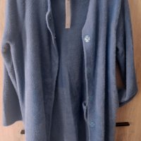 НАМАЛЕНА - OUI нова с етикет луксозна жилетка тип палто имитация кашмир, снимка 9 - Жилетки - 43244983