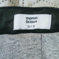 Дънки за бременни Mama Licious, Тъмно зелени, размер 26/32, снимка 2 - Дрехи за бременни - 35538040